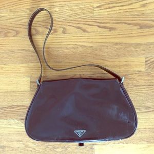 Prada leather handbag